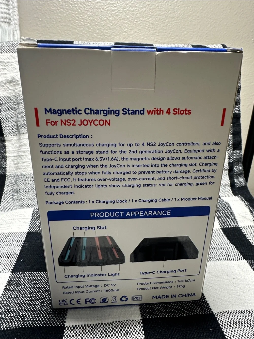 Magnetic Charging Stand for Nintendo Switch 2 - NWT